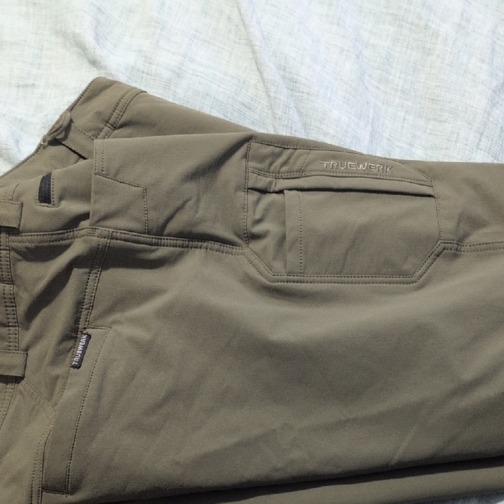 Men's Green Truewerk T2 Pants - Picture 11 of 11